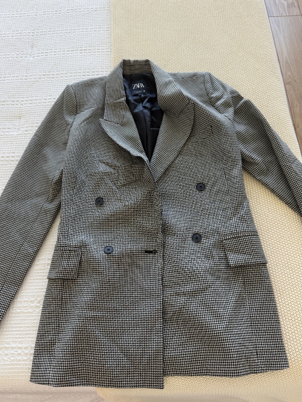 Zara Checkered Blazer